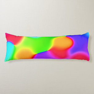 Bright Rainbow Blobs Kroppskudde