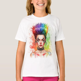 Bright Rainbow by Natasha Us T Shirt