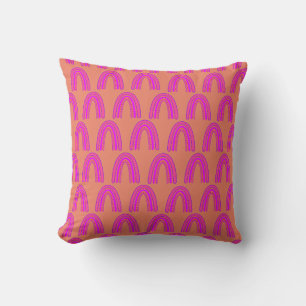 Bright Rainbow Design Dekorativ kudde