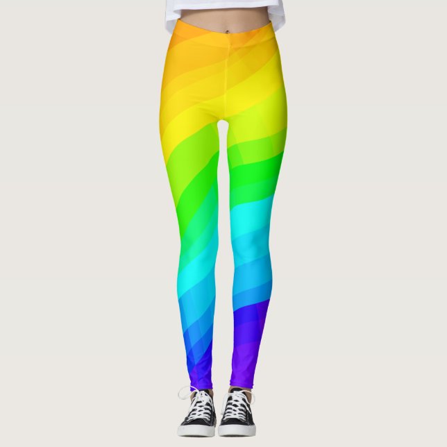 Bright Rainbow Leggings (Framsida)