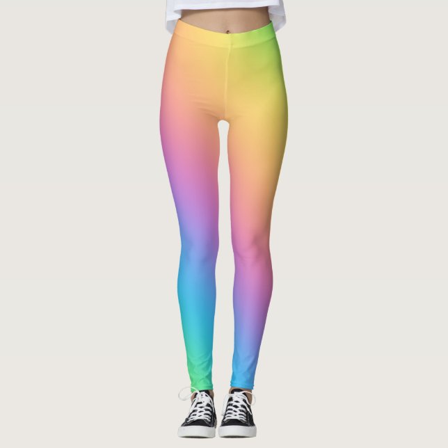 Bright Rainbow Leggings (Framsida)