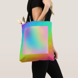 Bright Rainbow-övertoning Tygkasse