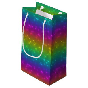 Bright Rainbow Sparkles Gift-tagg