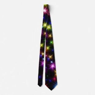 Bright Rainbow Sparkles, Stars & Fireworks Slips