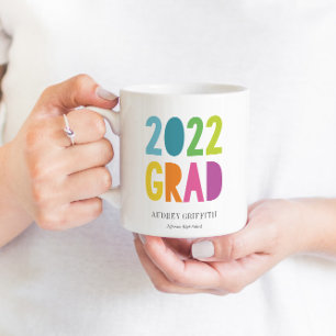 Bright Rainbow Type Grad 2022 Kaffemugg