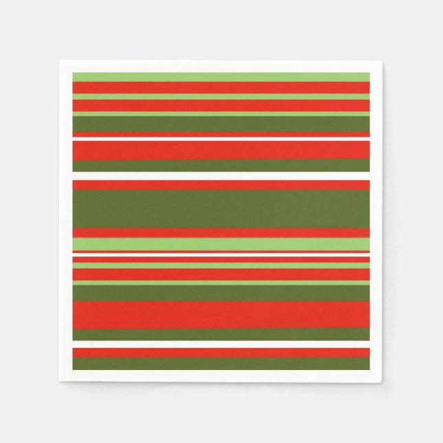 Bright Rand Party Napkins Pappersservett (Framsidan)