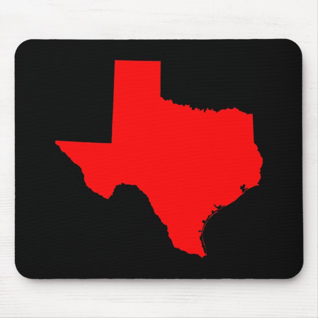 Bright Red and Black Texas Musmatta (Framsidan)