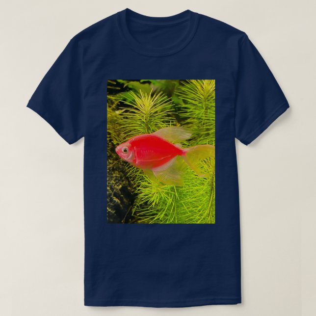 Bright Red Goldfish T Shirt (Design framsida)