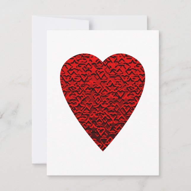 Bright Red Heart Bild. (Framsida)