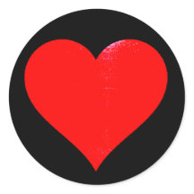Bright Red Heart