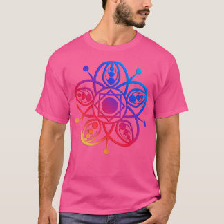 Bright Red Mandala T Shirt