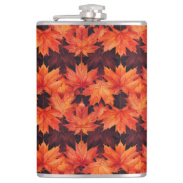 BRIGHT RED OCH ORANGE FALL HÖST LÖV FICKPLUNTA