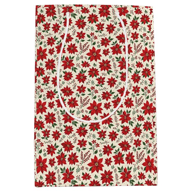 Bright Red Poinsettias (Framsidan)