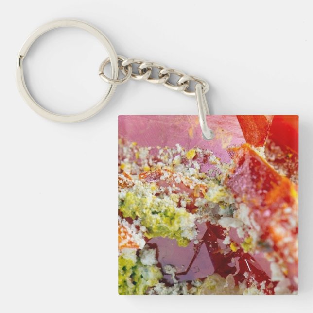 Bright Red Wulfenite Specimen (Framsidan)