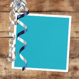 Bright Rich Sky Blue Party Napkins Pappersservett