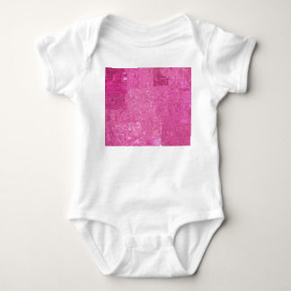 Bright Rosa Abstrakt Mosaic Gloss T Shirt