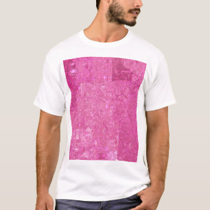 Bright Rosa Abstrakt Mosaic Gloss T Shirt