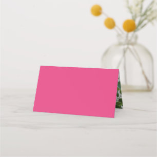 Bright Rosa Blommigt Bröllop Ställe eller eskort Placeringskort