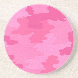 Bright Rosa Camouflage Underlägg Sandsten