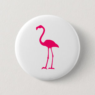 Bright Rosa Flamingo Knapp