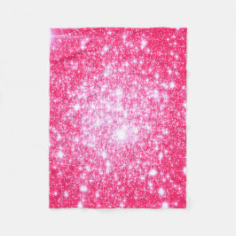 Bright Rosa Fleece Blanket