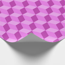 BRIGHT ROSA GEOMETRIC CUBE MÖNSTER