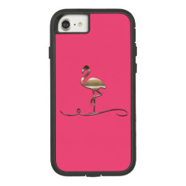 Bright Rosa Guld Flamingo Fodral