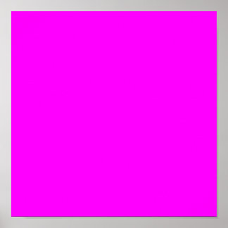 Bright Rosa Lila Poster