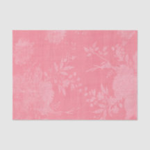 Bright Rosa på Rosa Blommönster