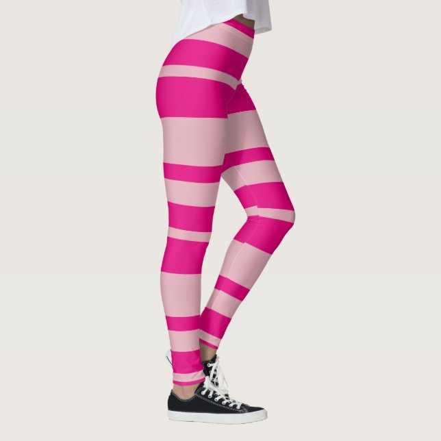 Bright Rosa Rand Leggings (Höger)