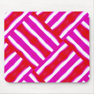 Bright Rosa Red Woven Patterned Musmatta