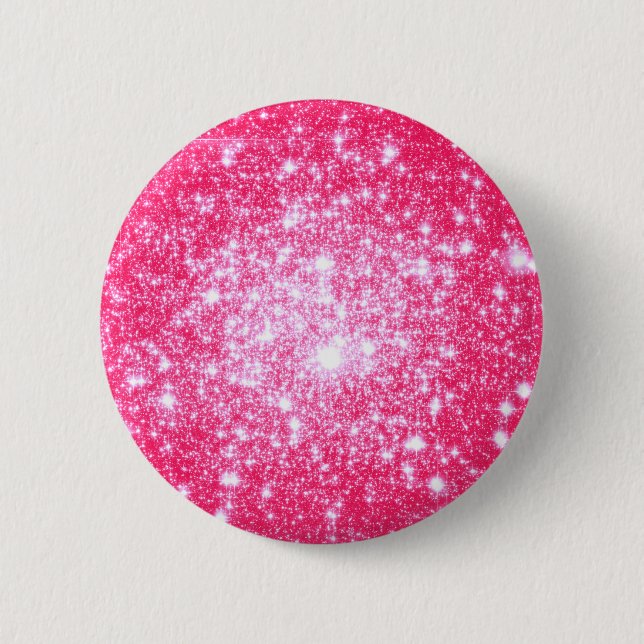 Bright Rosa Stars Knapp (Framsida)