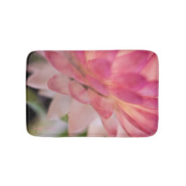 Bright Rosa Strawblomma Badrumsmatta