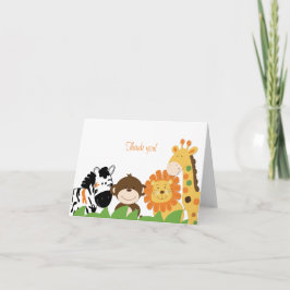 Bright Safari Animals mappat Tackkort