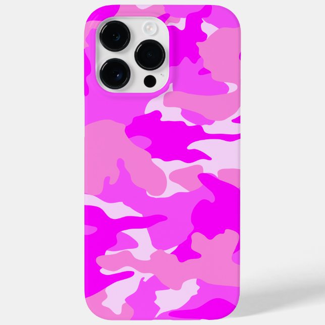 Bright Shock rosa Girly Camouflage Mönster Durable (Baksida)