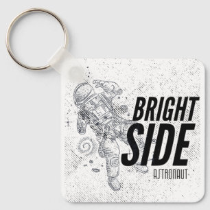 BRIGHT SIDE ASTRONAUT NYCKELRING