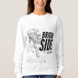 BRIGHT SIDE ASTRONAUT T SHIRT