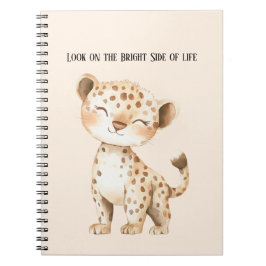 Bright Side of Life Gepard Anteckningsbok