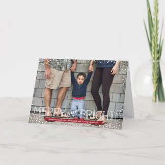 Bright Snöstorm | Mappat-gratulationskort Helgkort