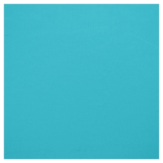 Bright Solid Aqua Fabric Tyg (Provkarta)