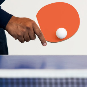 Bright Solid Orange - bakgrund Pingisracket