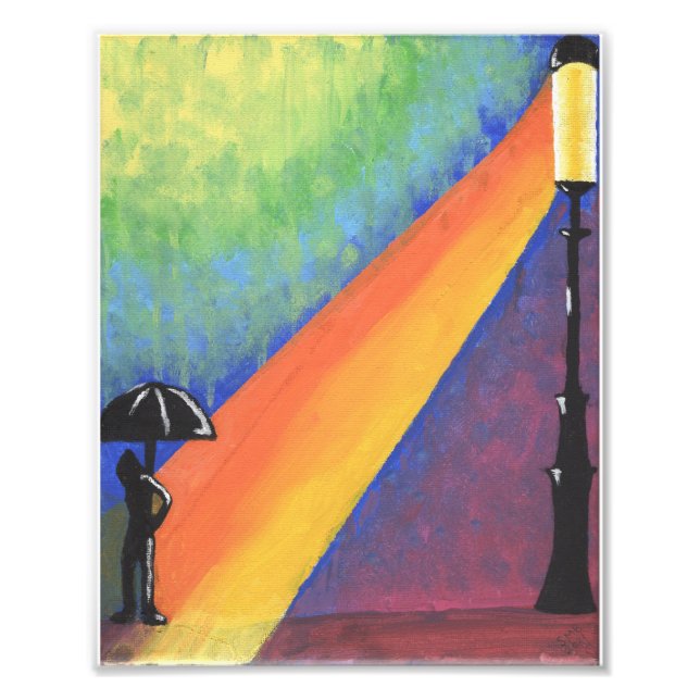 Bright Solitude Fototryck (Framsidan)