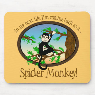 Bright_Spider_Monkey Mousepad Musmatta