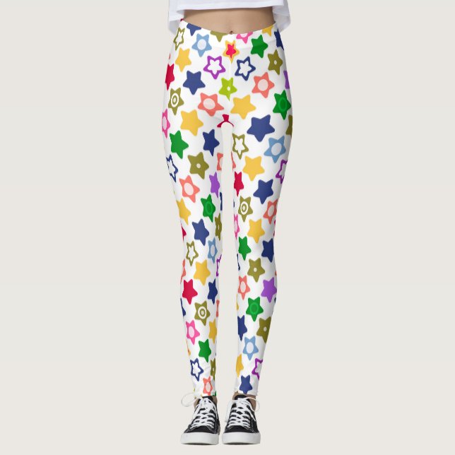 Bright stjärnor leggings (Framsida)