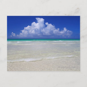 Bright strand vykort