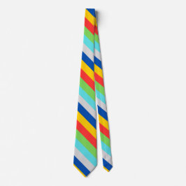 Bright Stripe Necktie Slips