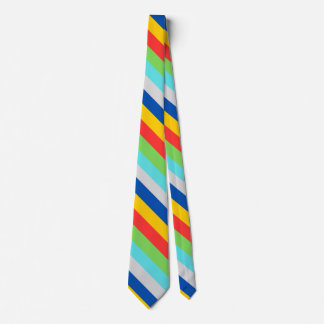Bright Stripe Necktie Slips