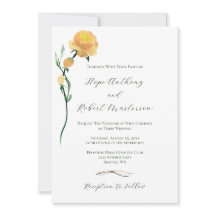 Bright Summer Flowers Bröllop