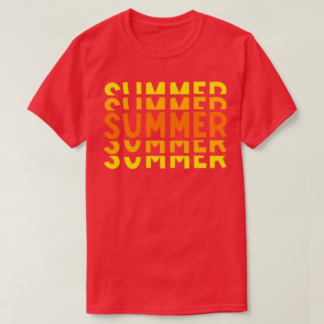 Bright Summer T Shirt (Design framsida)