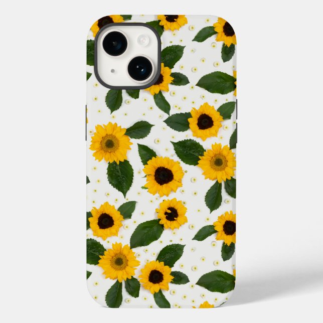 Bright sunflower pattern (Baksida)